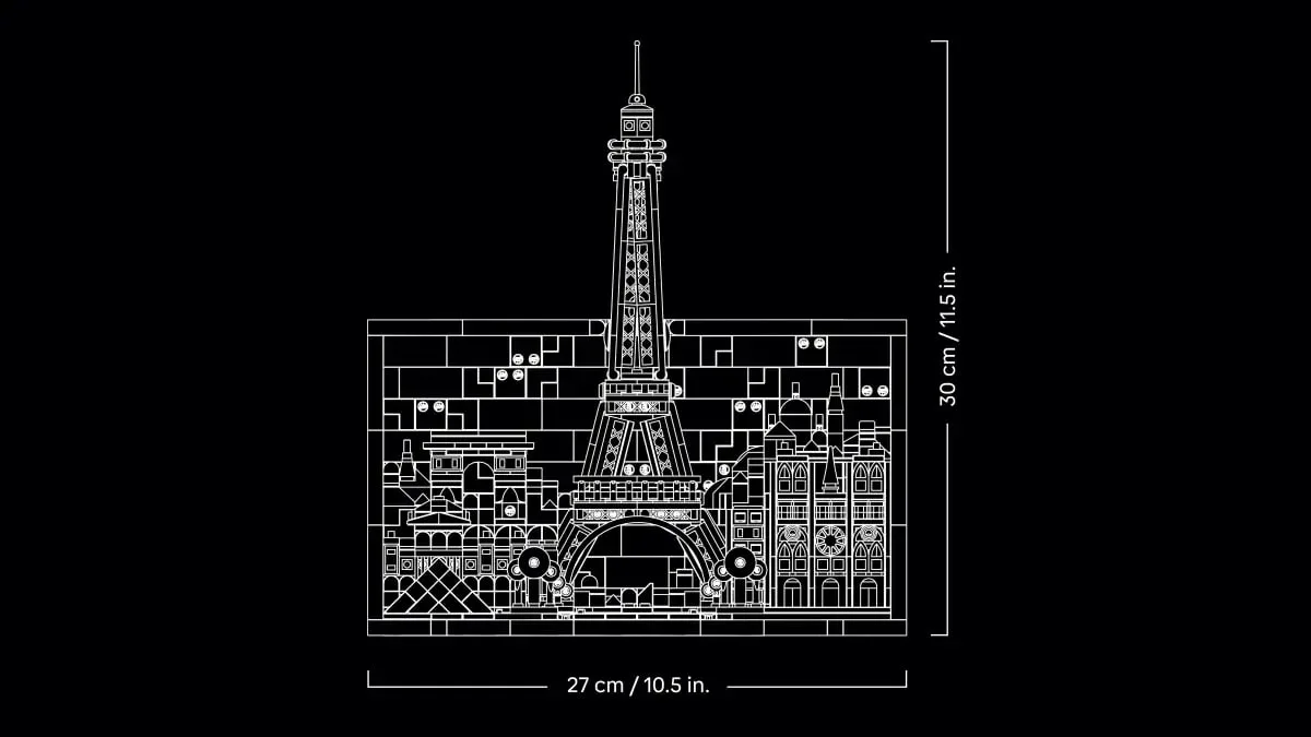 Конструктор LEGO Architecture Париж — город любви (21064) — фото 3