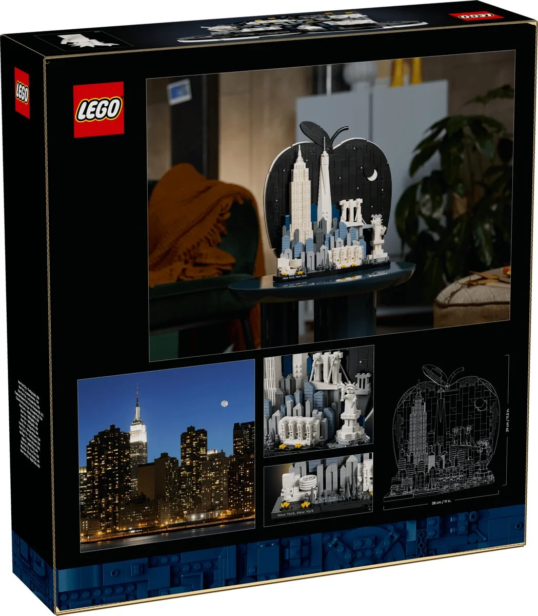 Конструктор LEGO Architecture Нью-Йорк — «Большое яблоко» (21066) — фото 13