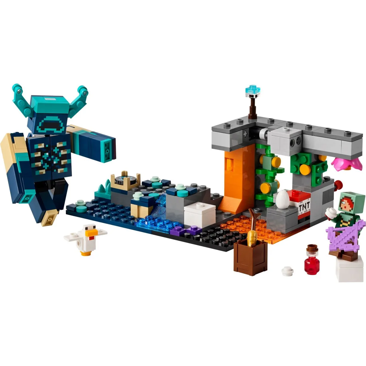 Конструктор LEGO Minecraft Встреча со Стражем (21274)