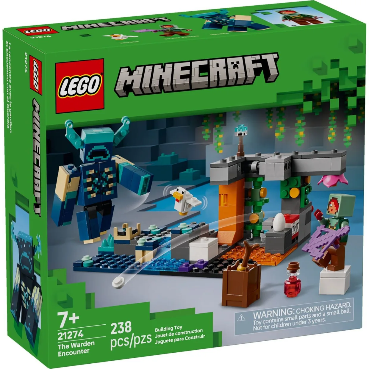 Конструктор LEGO Minecraft Встреча со Стражем (21274) — фото 11