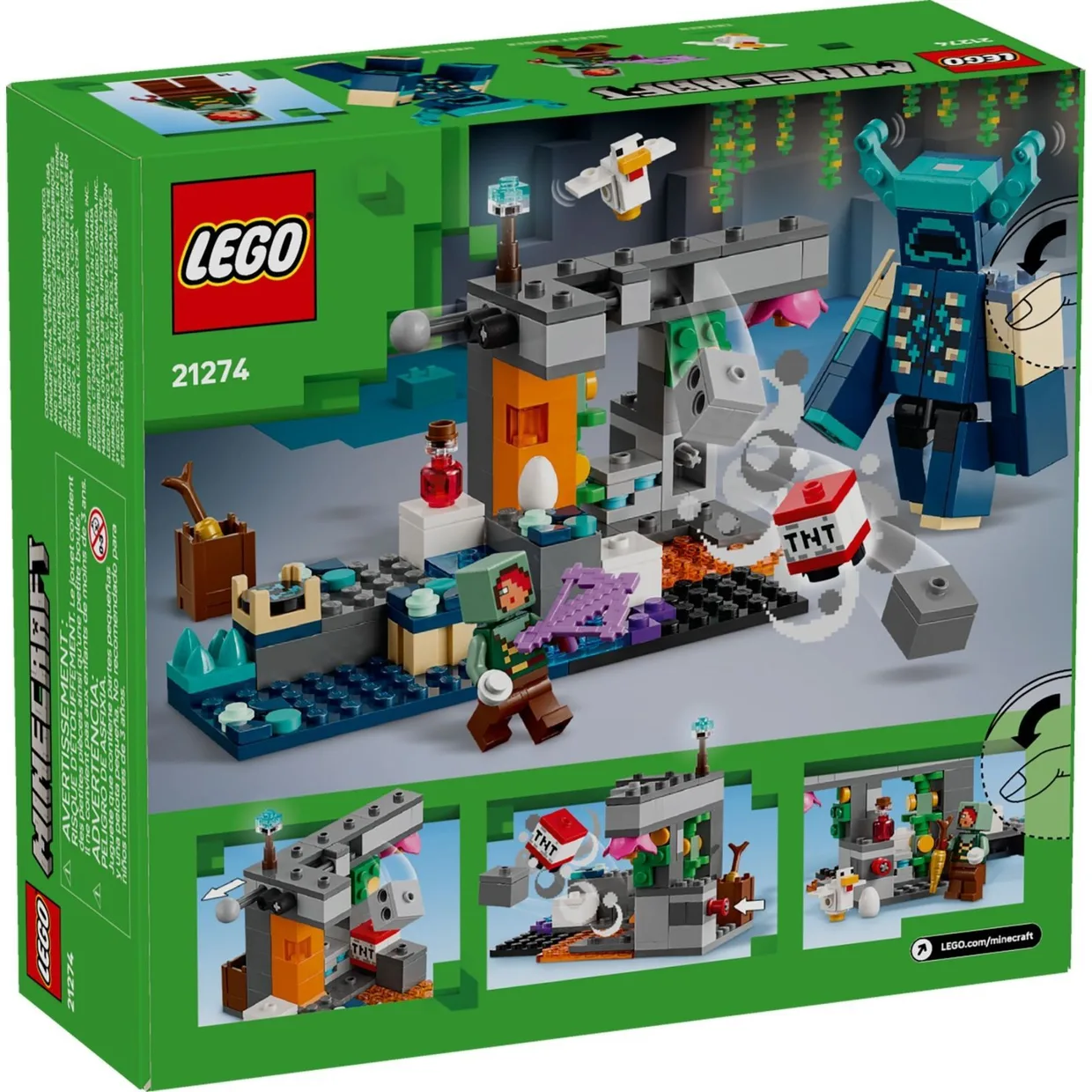 Конструктор LEGO Minecraft Встреча со Стражем (21274) — фото 12