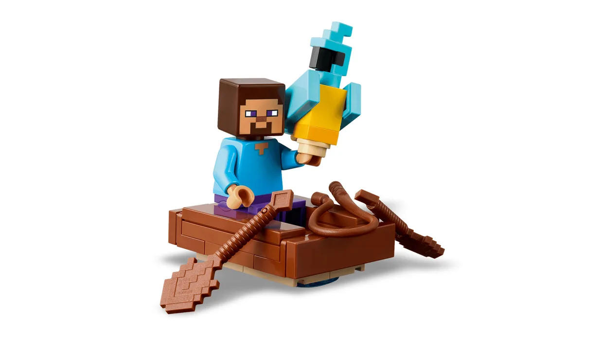 Конструктор LEGO Minecraft Дом из TNT в джунглях (21275) — фото 4