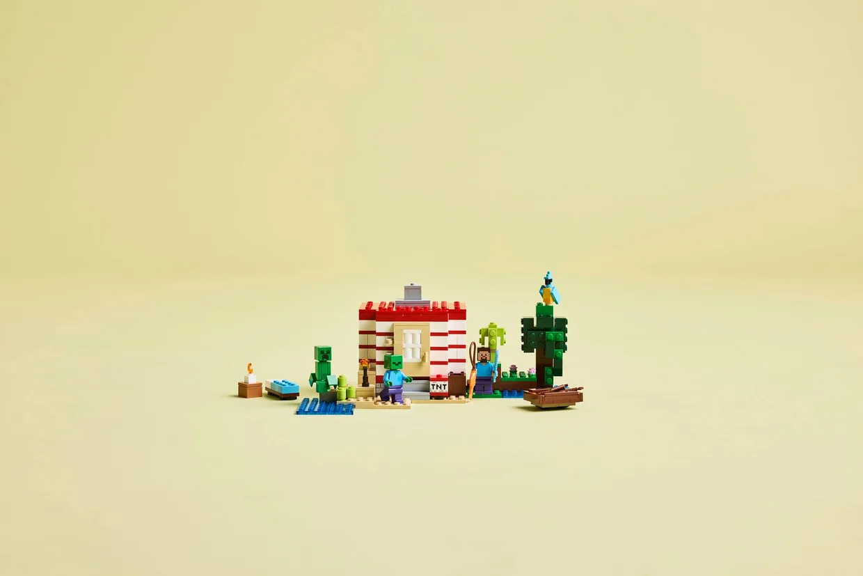 Конструктор LEGO Minecraft Дом из TNT в джунглях (21275) — фото 6
