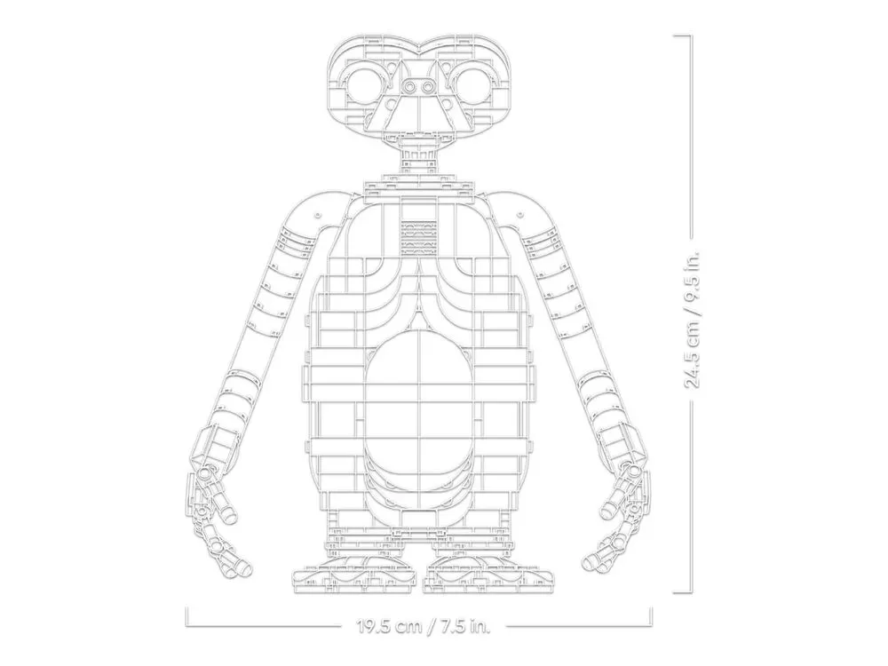 Конструктор LEGO Ideas Іншопланетянин E.T. (21370) — фото 8
