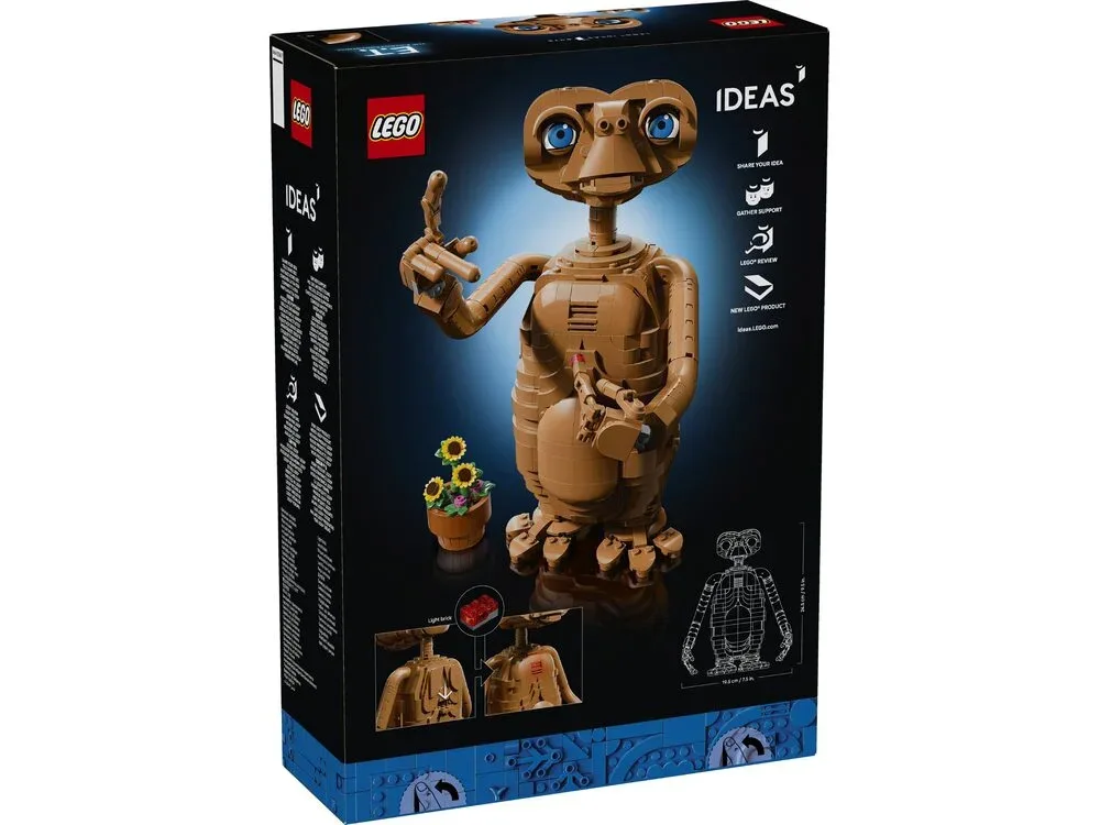 Конструктор LEGO Ideas Іншопланетянин E.T. (21370) — фото 10