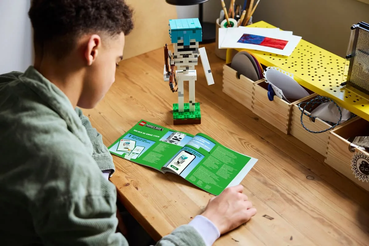Конструктор LEGO Minecraft Скелет (21594) — фото 7