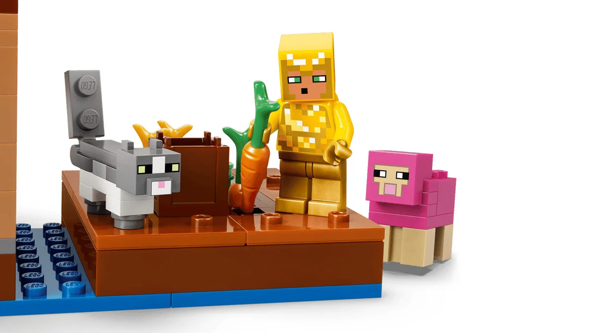 Конструктор LEGO Minecraft Нападение заклинателя на деревню (21596) — фото 5