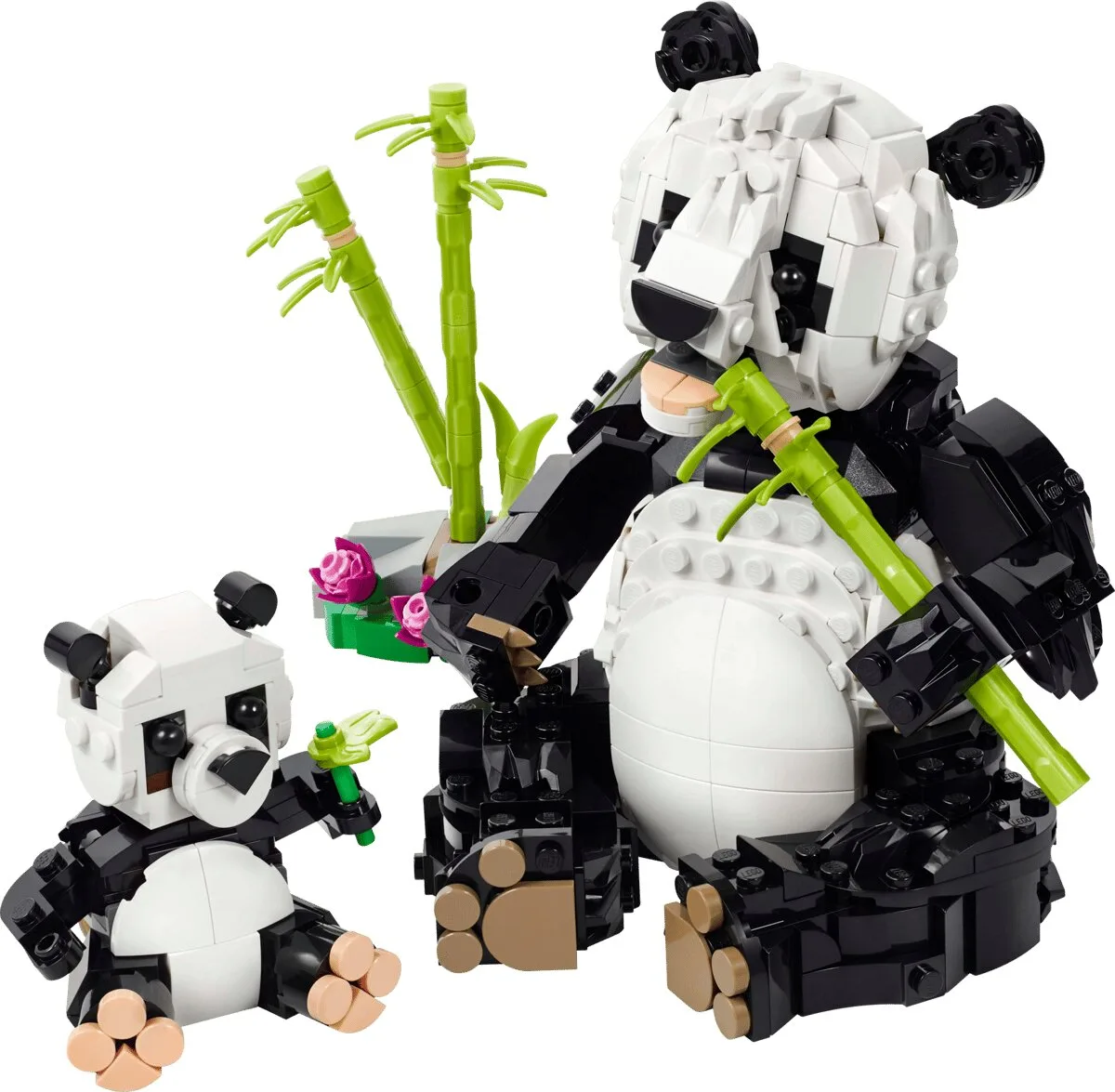 Конструктор LEGO Creator 3 в 1 Дикие животные: семья панд (31165)