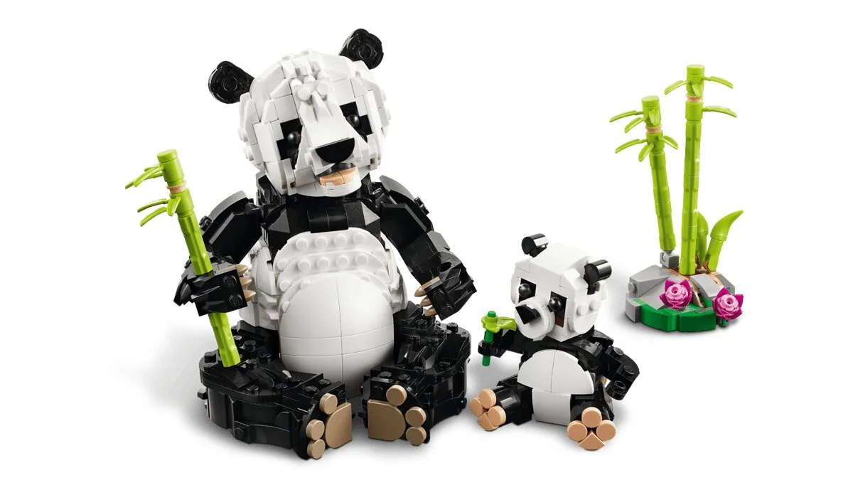 Конструктор LEGO Creator 3 в 1 Дикие животные: семья панд (31165) — фото 2