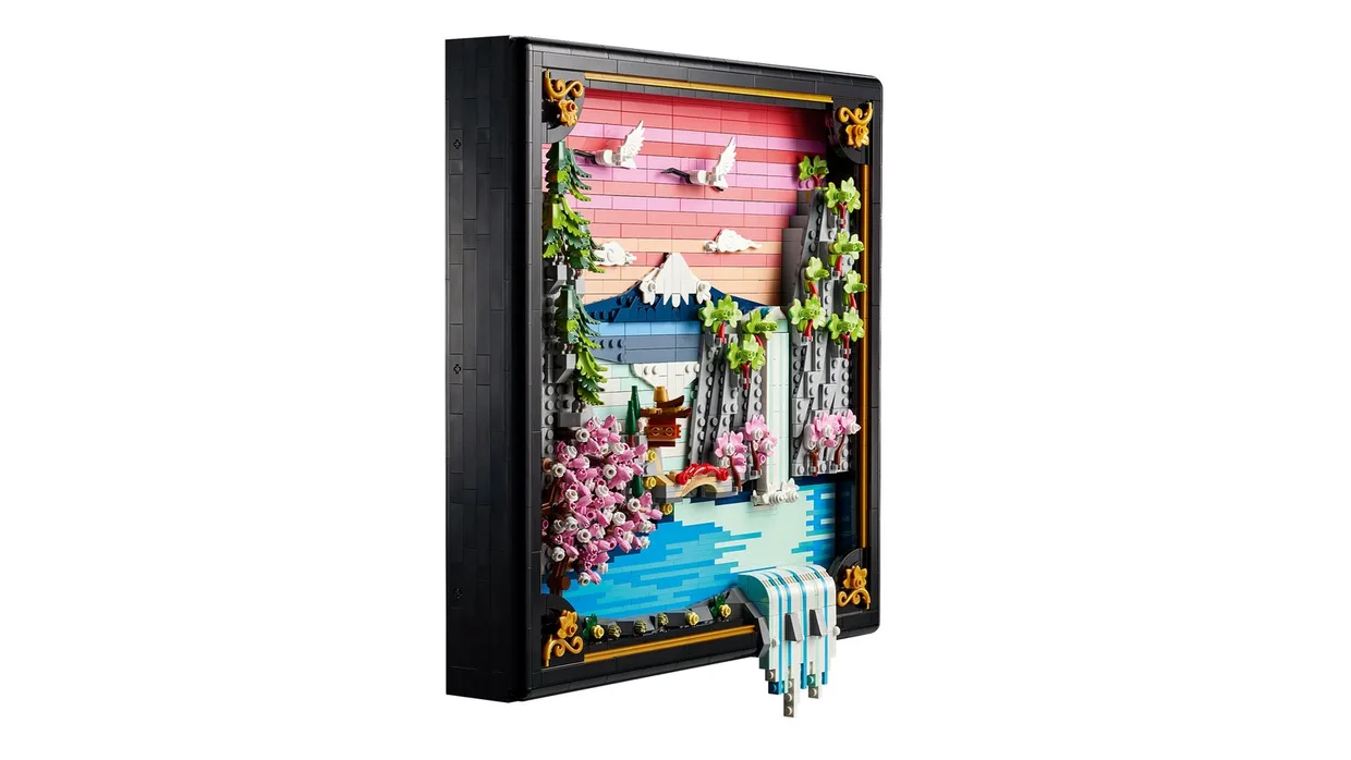 Конструктор LEGO Art Японский пейзаж с цветущей сакурой (31218) — фото 2