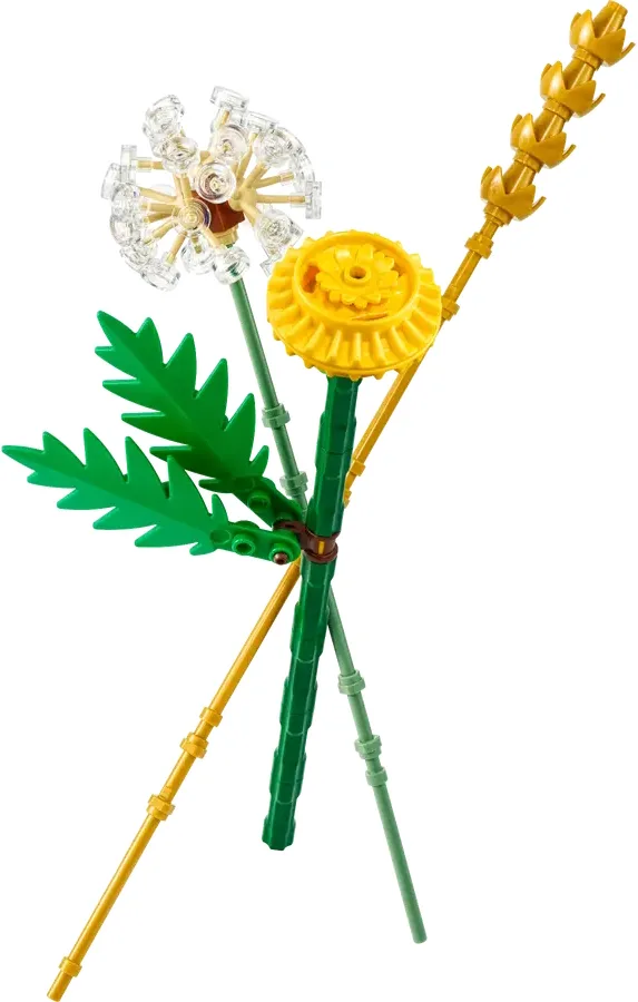 Конструктор LEGO Botanicals Полевые цветы (30701)