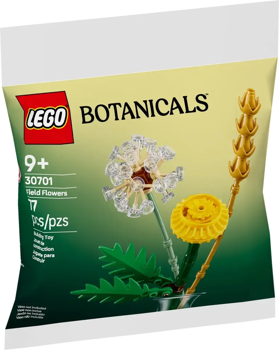 Конструктор LEGO Botanicals Полевые цветы (30701) — фото 2