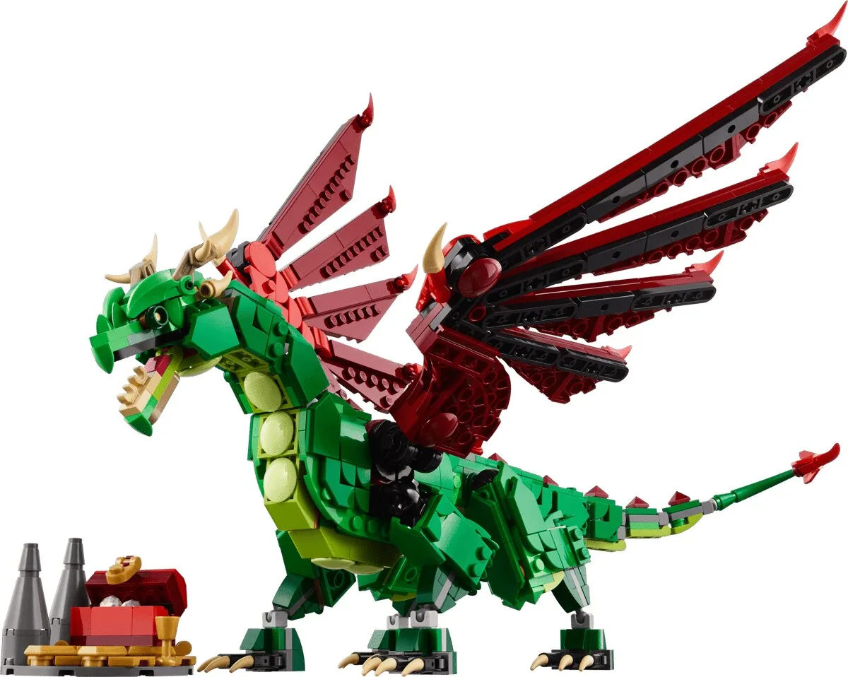 Конструктор LEGO Creator 3 в 1 Середньовічний дракон (31161)