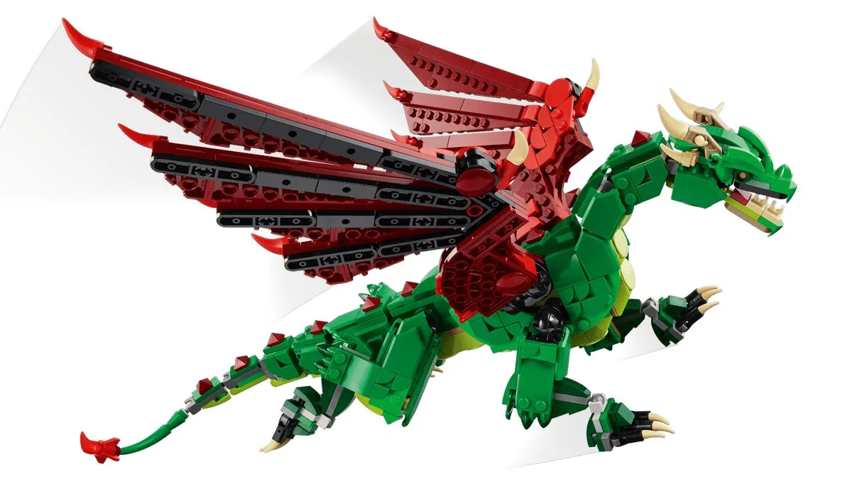 Конструктор LEGO Creator 3 в 1 Середньовічний дракон (31161) — фото 2