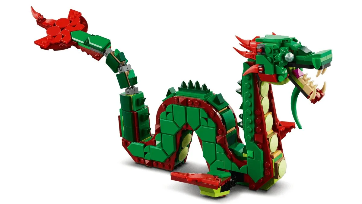 Конструктор LEGO Creator 3 в 1 Середньовічний дракон (31161) — фото 3