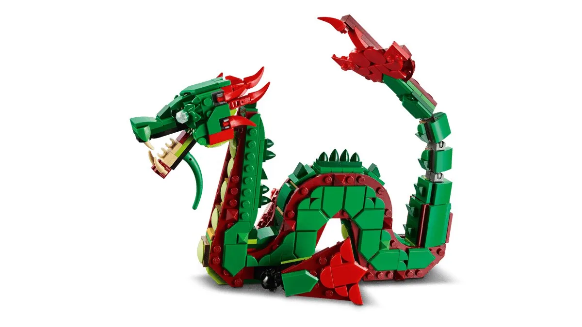 Конструктор LEGO Creator 3 в 1 Середньовічний дракон (31161) — фото 6