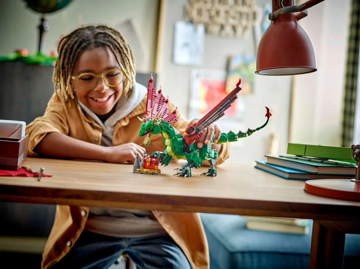 Конструктор LEGO Creator 3 в 1 Середньовічний дракон (31161) — фото 7