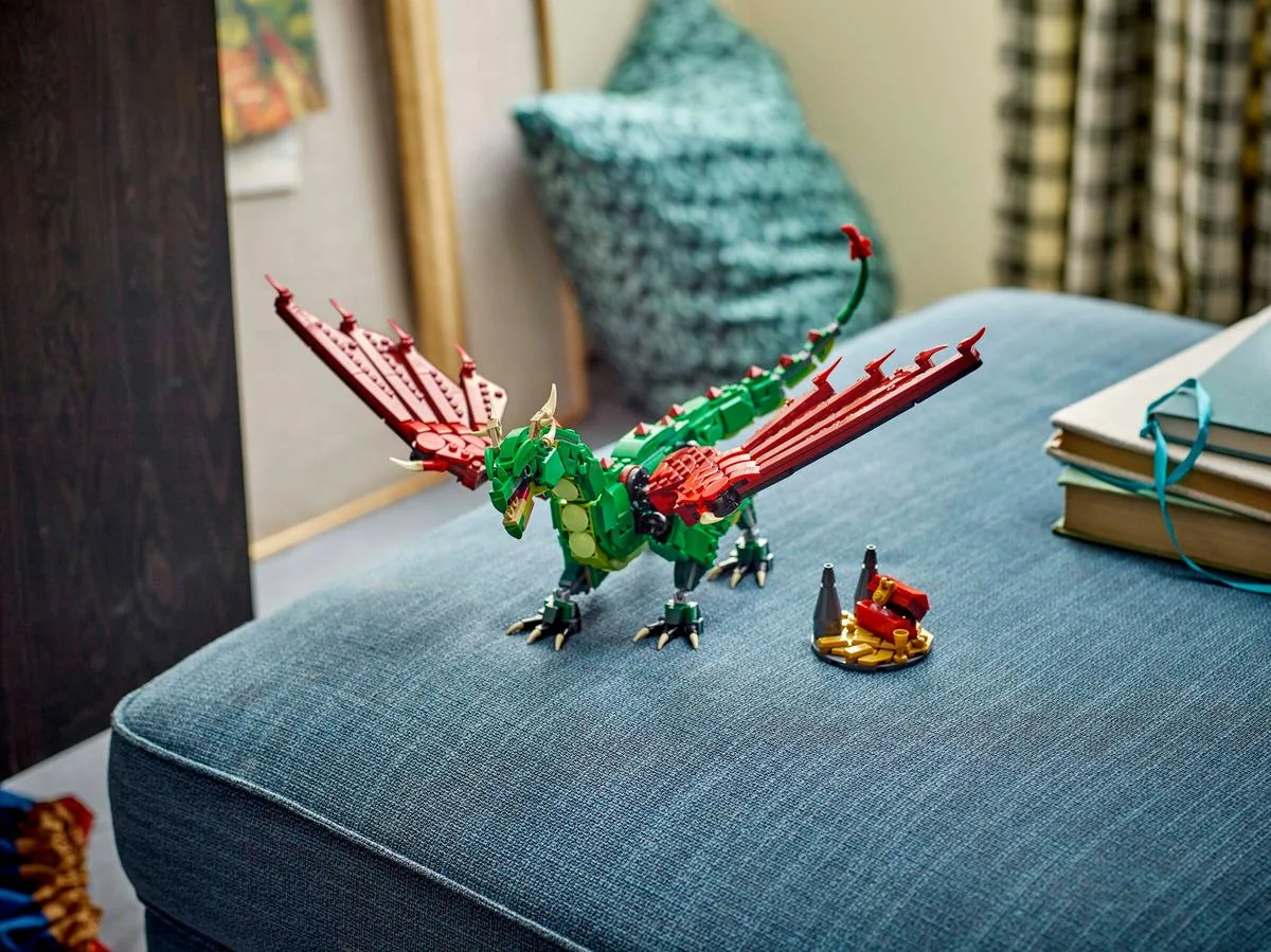 Конструктор LEGO Creator 3 в 1 Середньовічний дракон (31161) — фото 8
