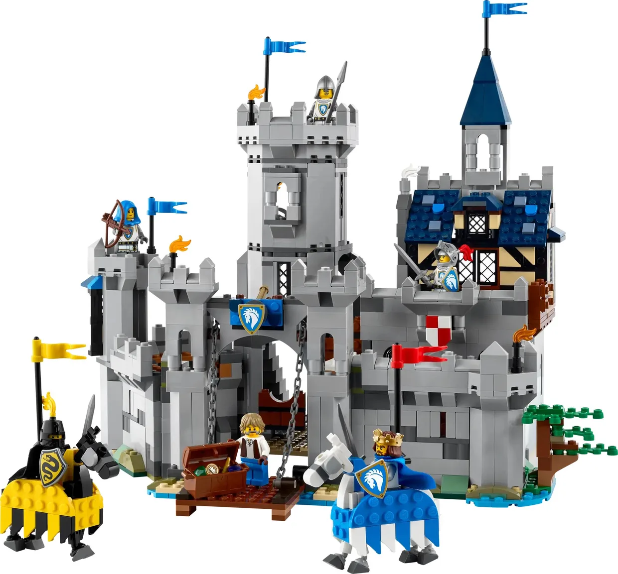 Конструктор LEGO Creator 3 в 1 Средневековый замок с рыцарем на коне (31168)
