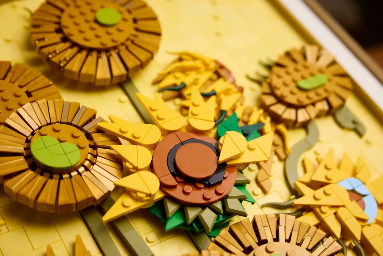 Конструктор LEGO Art Винсент ван Гог — Подсолнухи (31215) — фото 4