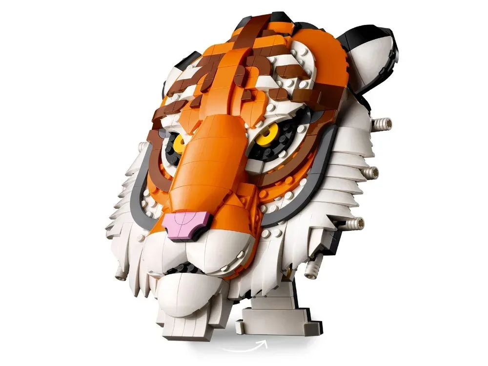 Конструктор LEGO Art Коллекция фауны — Тигр (31217) — фото 3