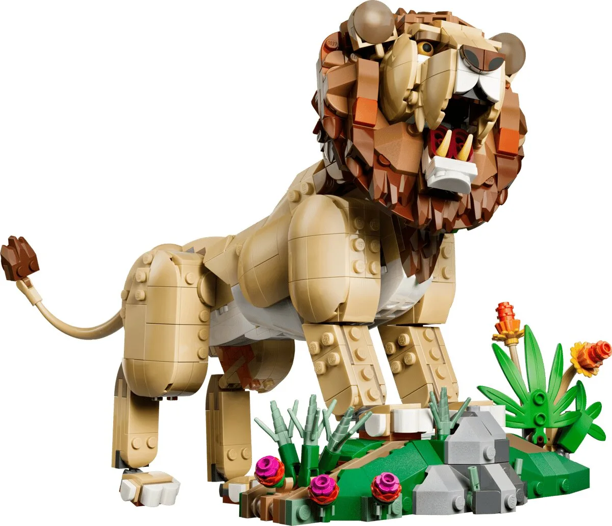Конструктор LEGO Creator 3 в 1 Дикие животные: Величественный лев (31386)