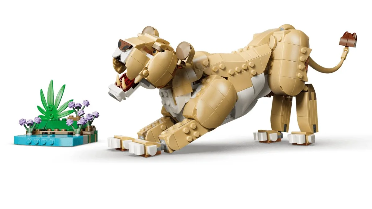 Конструктор LEGO Creator 3 в 1 Дикие животные: Величественный лев (31386) — фото 3