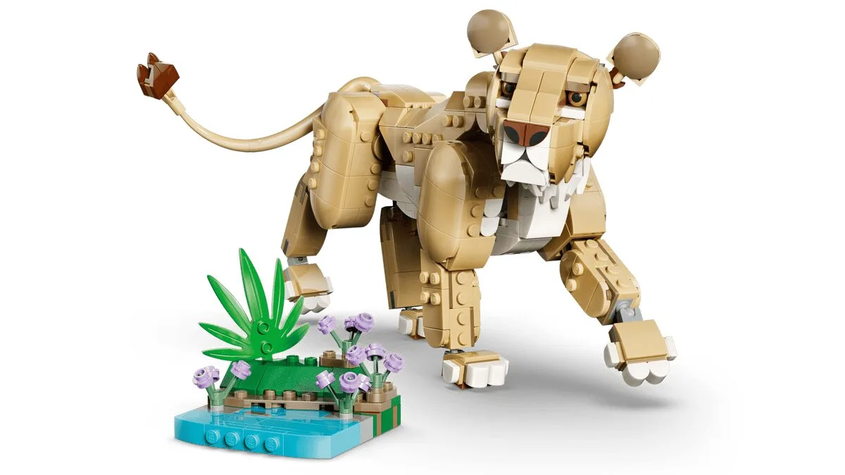 Конструктор LEGO Creator 3 в 1 Дикие животные: Величественный лев (31386) — фото 5