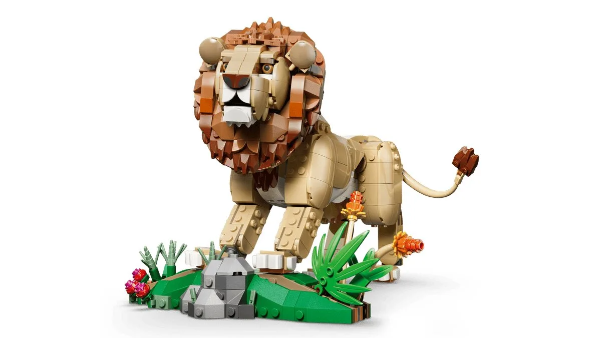 Конструктор LEGO Creator 3 в 1 Дикие животные: Величественный лев (31386) — фото 6