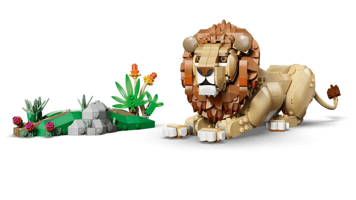 Конструктор LEGO Creator 3 в 1 Дикие животные: Величественный лев (31386) — фото 7