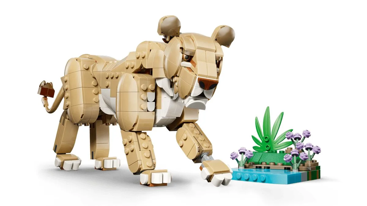 Конструктор LEGO Creator 3 в 1 Дикие животные: Величественный лев (31386) — фото 8