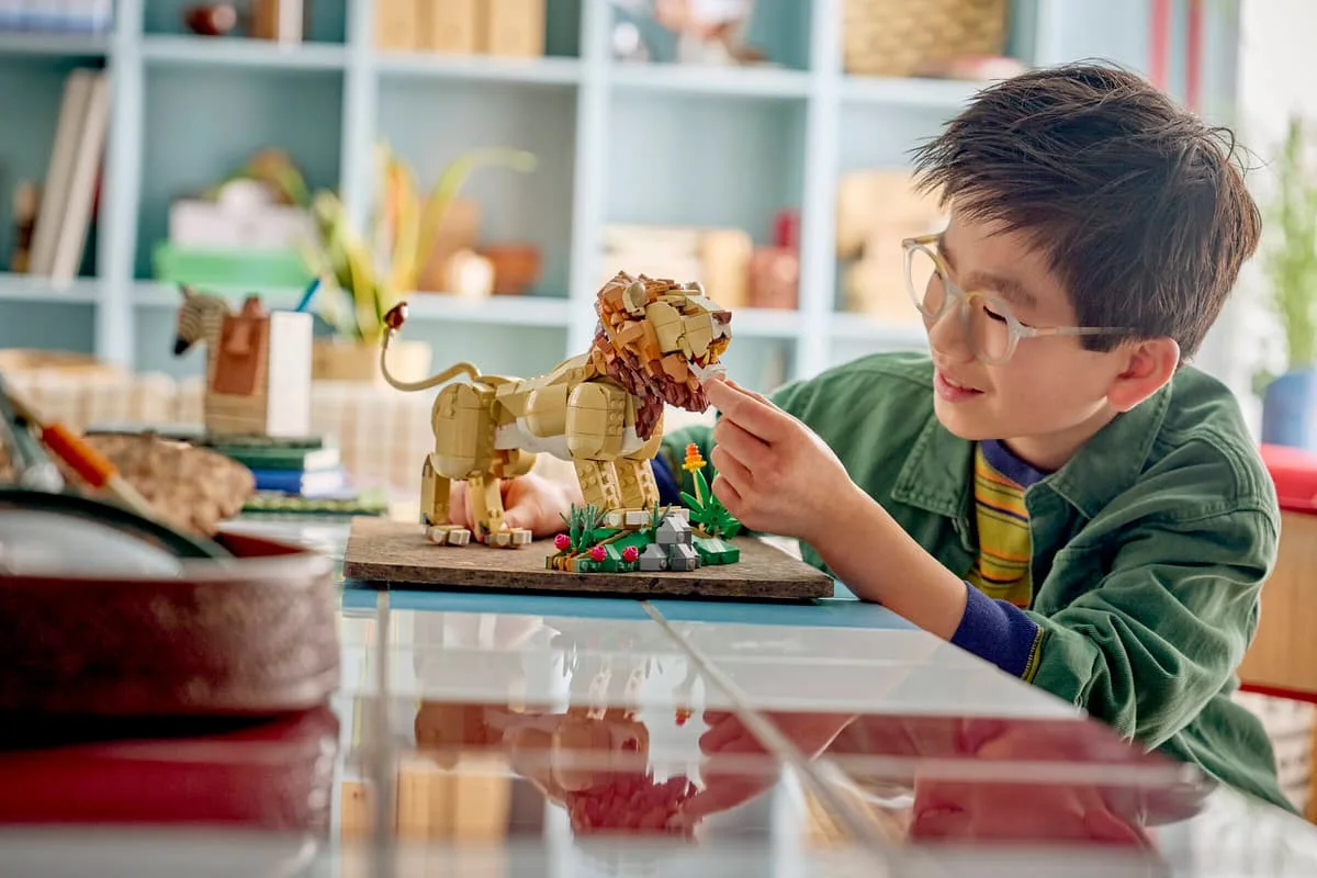 Конструктор LEGO Creator 3 в 1 Дикие животные: Величественный лев (31386) — фото 10