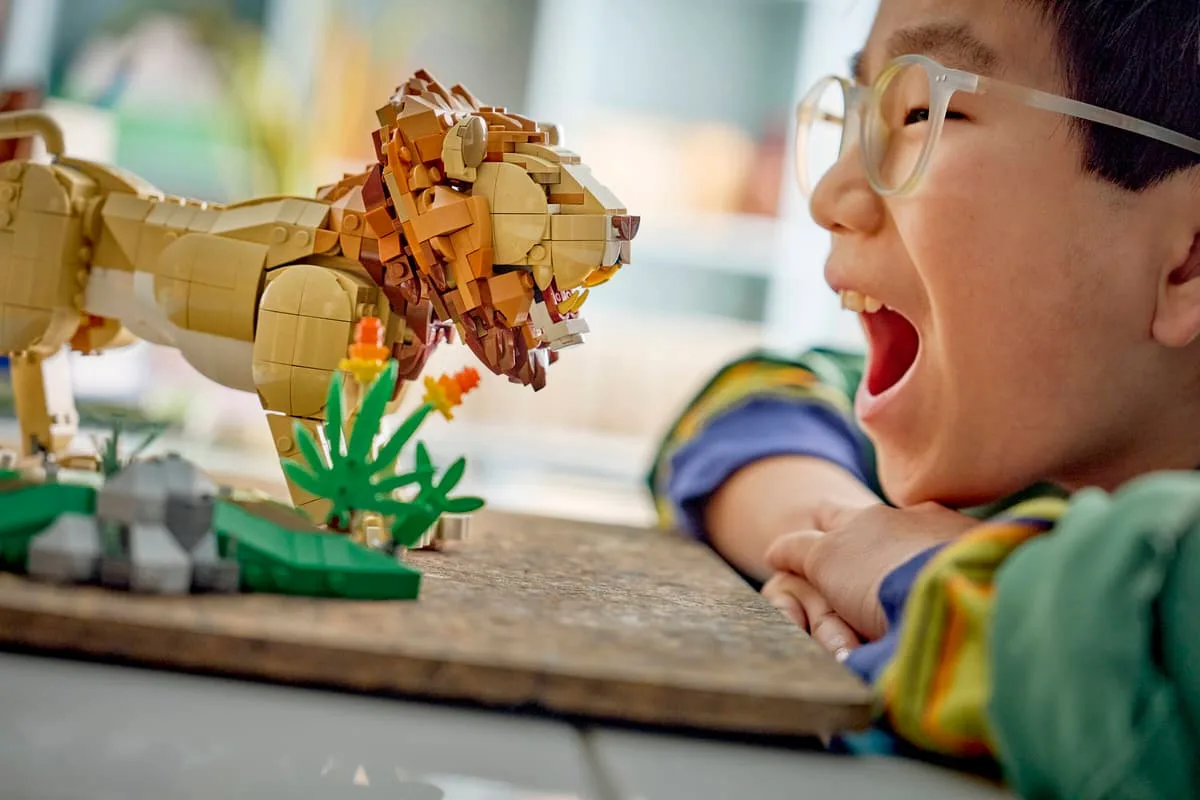 Конструктор LEGO Creator 3 в 1 Дикие животные: Величественный лев (31386) — фото 11