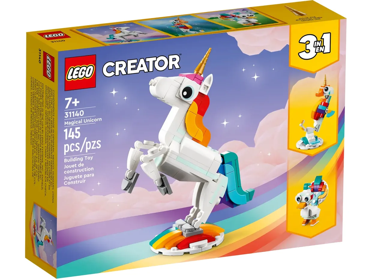 Конструктор LEGO Creator 3 в 1 Волшебный единорог (31140) — фото 9