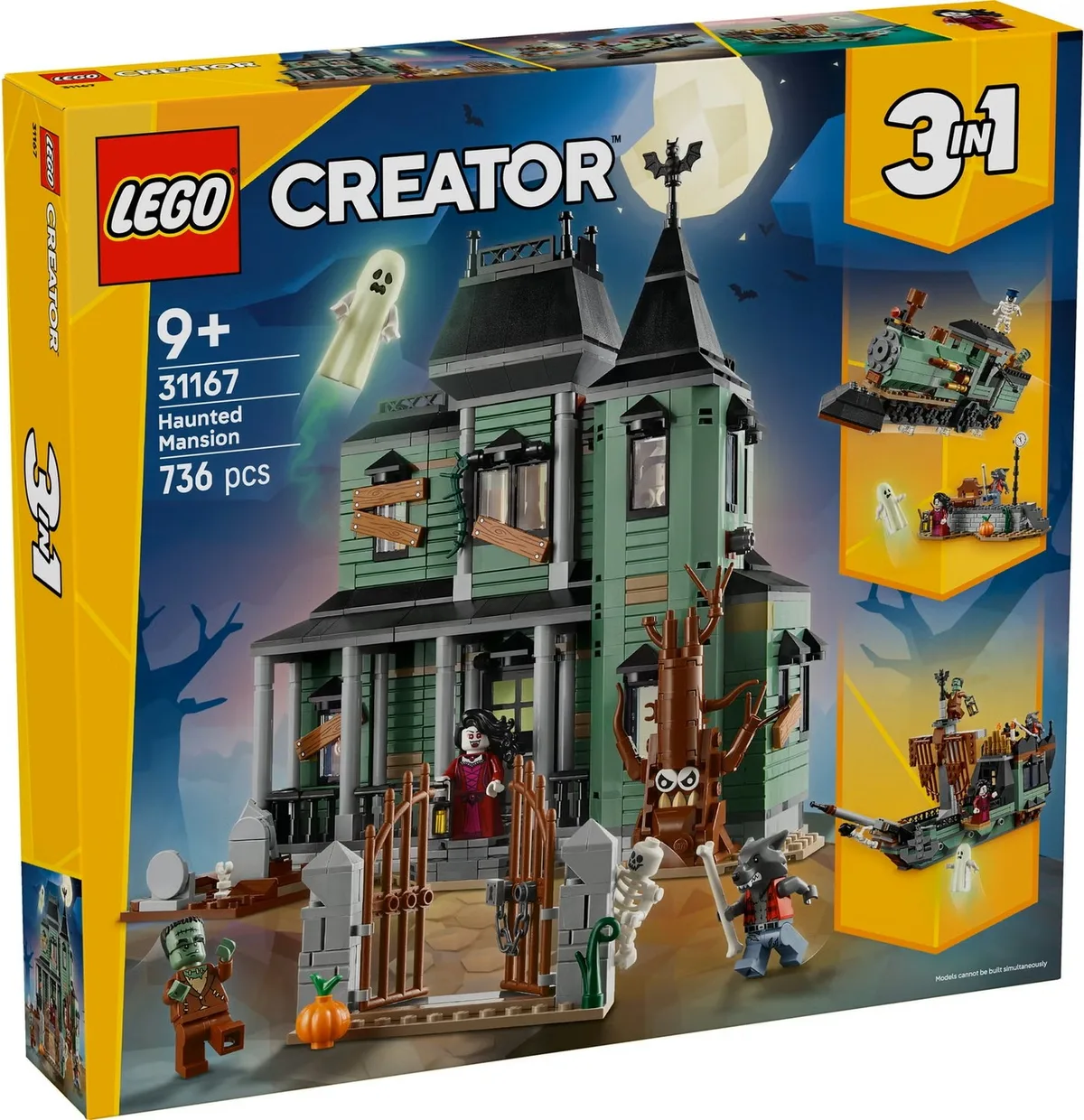 Конструктор LEGO Creator 3 в 1 Маєток із привидами (31167) — фото 10