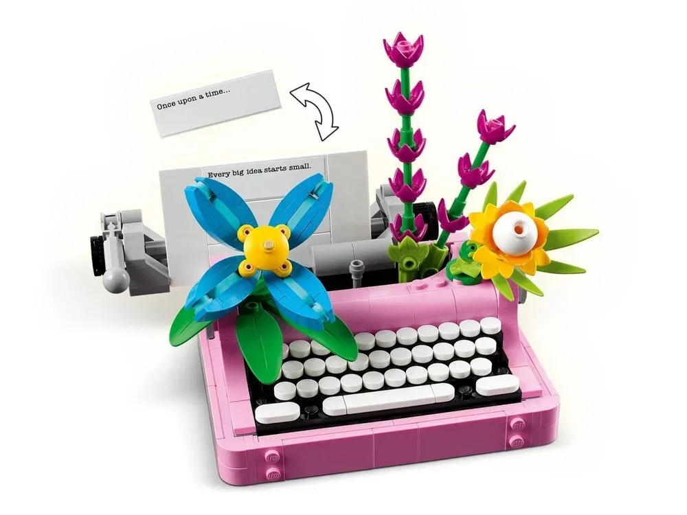 Конструктор LEGO Creator 3 в 1 Пишущая машинка с цветами (31169) — фото 2
