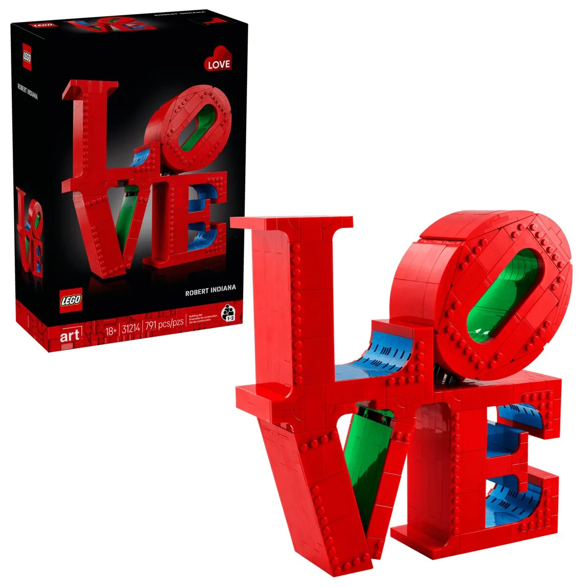 Конструктор LEGO Art LOVE (31214) — фото 8