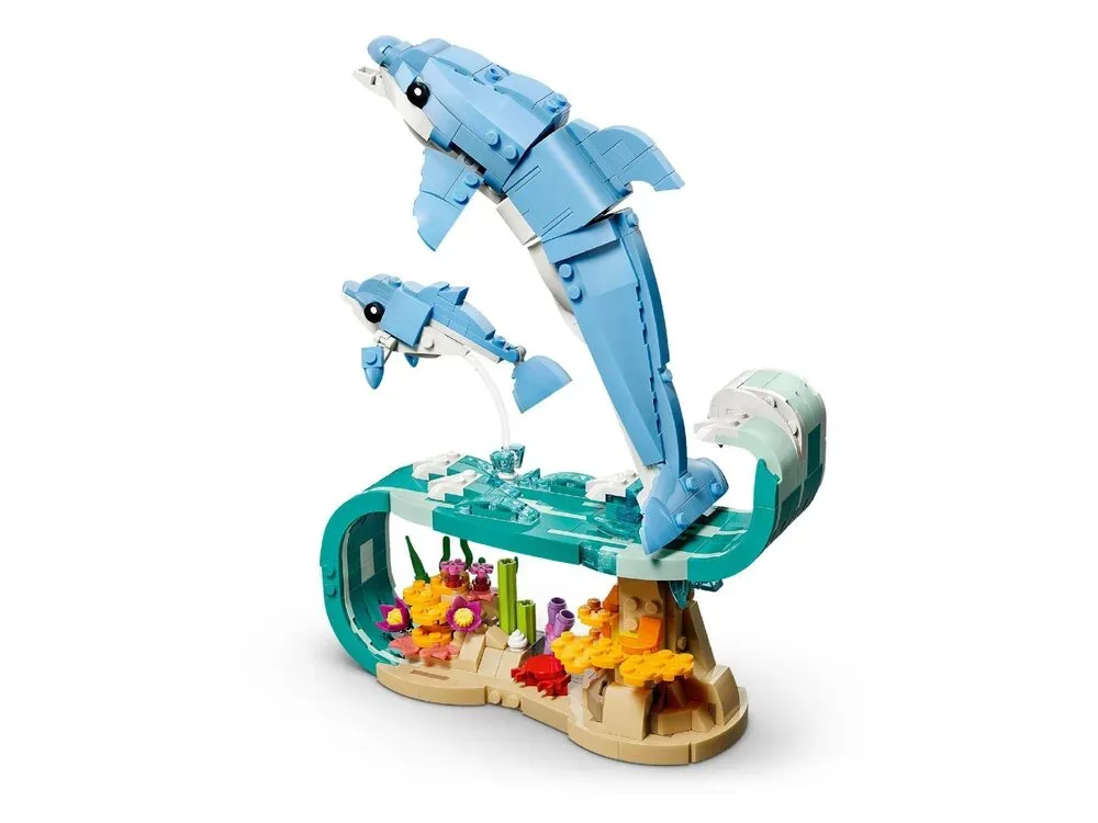 Конструктор LEGO Creator 3 в 1 Морские животные: красивые дельфины (31385)