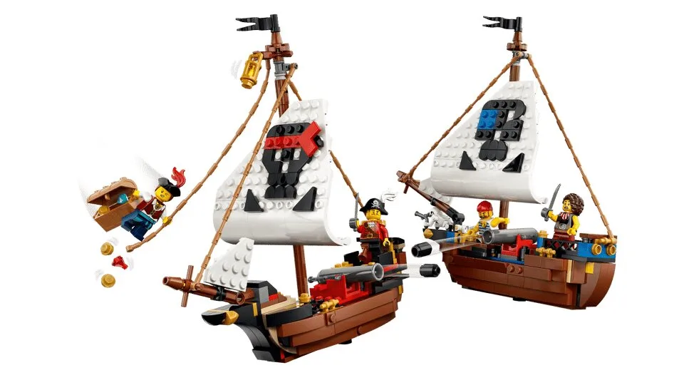 Конструктор LEGO Creator 3 в 1 Культовый пиратский корабль (31387) — фото 3