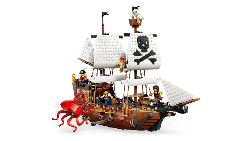 Конструктор LEGO Creator 3 в 1 Культовый пиратский корабль (31387) — фото 4