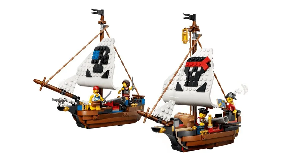 Конструктор LEGO Creator 3 в 1 Культовый пиратский корабль (31387) — фото 5