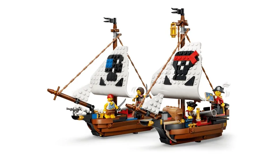 Конструктор LEGO Creator 3 в 1 Культовый пиратский корабль (31387) — фото 7