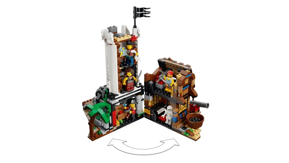 Конструктор LEGO Creator 3 в 1 Культовый пиратский корабль (31387) — фото 9