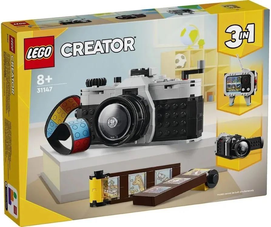 Конструктор LEGO Creator 3 в 1 Ретро фотокамера (31147) — фото 12