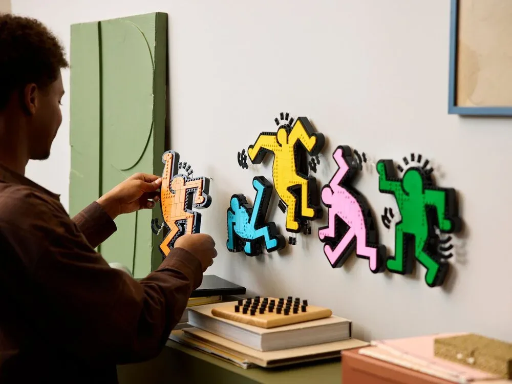 Конструктор LEGO Art Кіт Гарінг — Танцюючі фігурки (31216) — фото 6