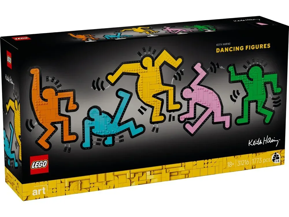 Конструктор LEGO Art Кіт Гарінг — Танцюючі фігурки (31216) — фото 7