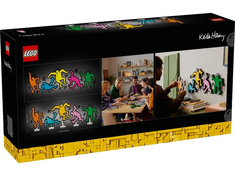 Конструктор LEGO Art Кіт Гарінг — Танцюючі фігурки (31216) — фото 8