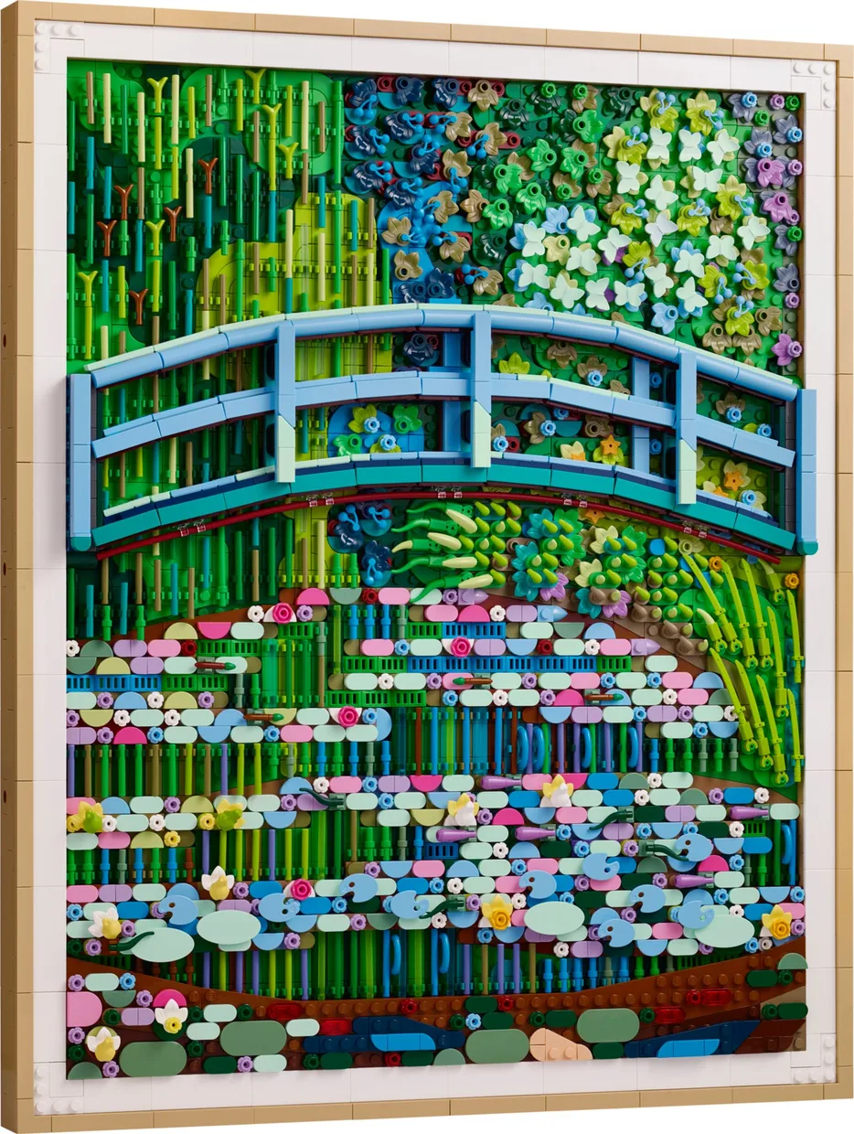Конструктор LEGO Art Клод Моне — Мост над прудом с кувшинками (31220)