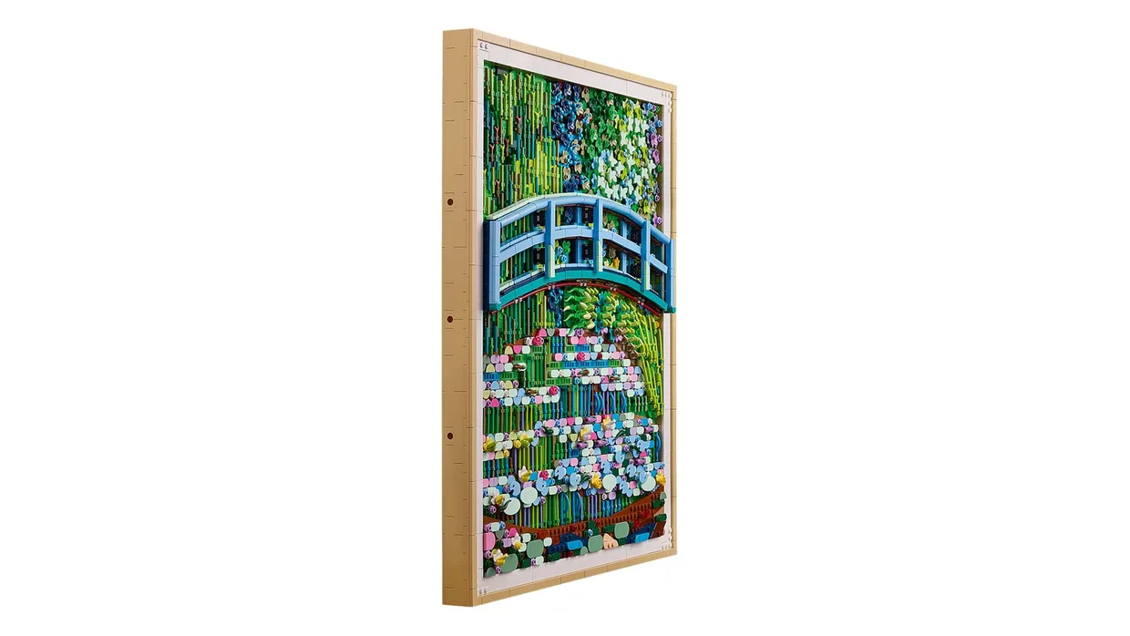 Конструктор LEGO Art Клод Моне — Мост над прудом с кувшинками (31220) — фото 3