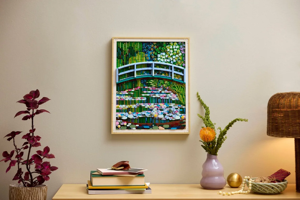 Конструктор LEGO Art Клод Моне — Мост над прудом с кувшинками (31220) — фото 6